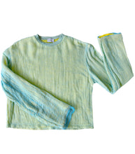Load image into Gallery viewer, GAUZE SWEATSHIRT LIME