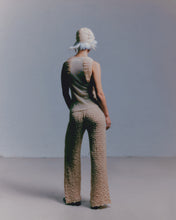 Load image into Gallery viewer, LIGHT FOAM KNIT TROUSERS Straw