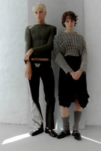 Load image into Gallery viewer, Bubble Knit Cropped Sweater