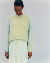Load image into Gallery viewer, GAUZE SWEATSHIRT LIME