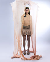 Load image into Gallery viewer, SUSPENDER SKIRT (STRAW)