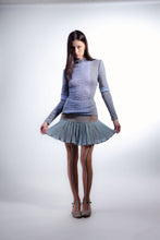 Load image into Gallery viewer, CUIR SKIRT (GREY STONE)