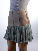 Load image into Gallery viewer, CUIR SKIRT (GREY STONE)