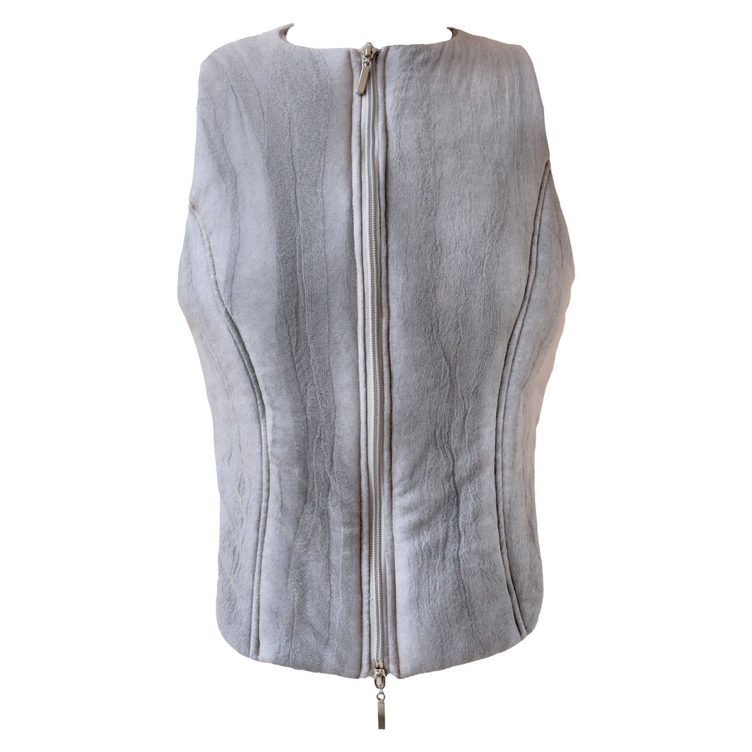 GAUZE Bombyx Vest GREY