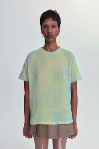 GAUZE T-SHIRT Lime