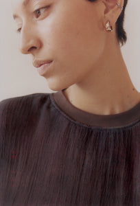 GAUZE T-SHIRT COAL