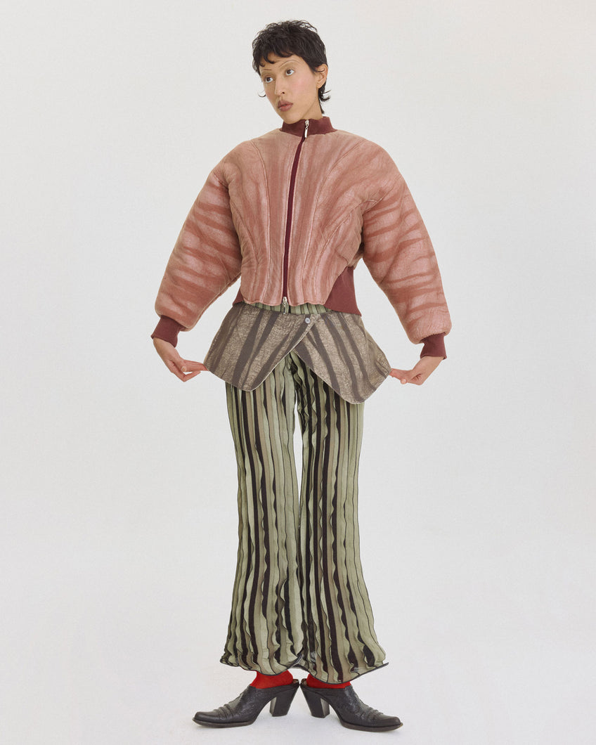 GAUZE Bombyx Jacket BROWN