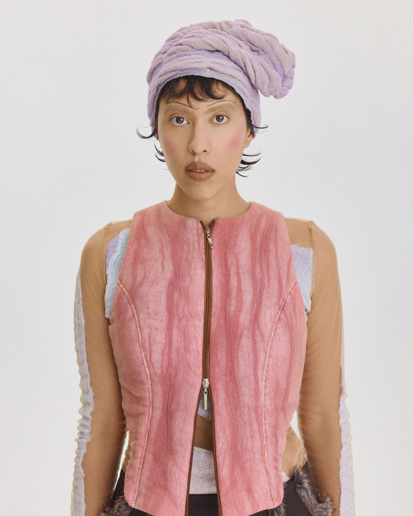 GAUZE Bombyx Vest ROSAE