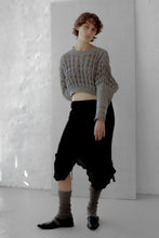 Load image into Gallery viewer, Bubble Knit Cropped Sweater