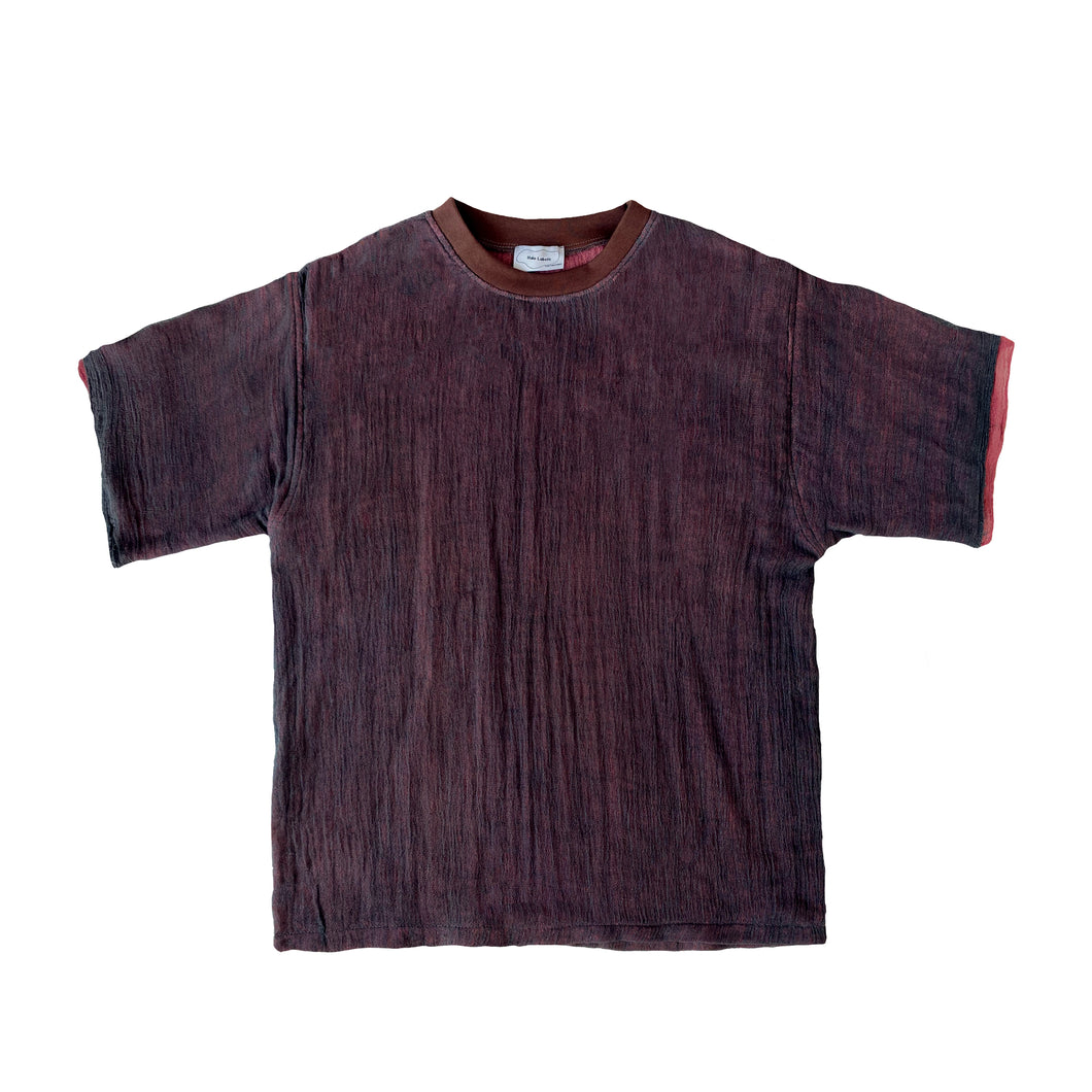 GAUZE T-SHIRT COAL