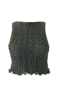 FOAMY KNIT TANK TOP