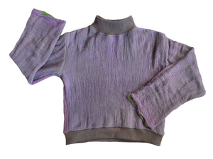 GAUZE SWEATSHIRT (WISTERIA)