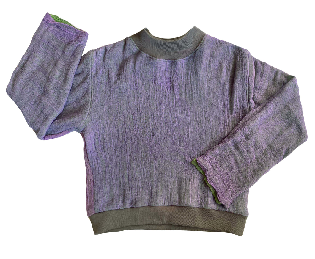 GAUZE Sweatshirt Fujimurasaki