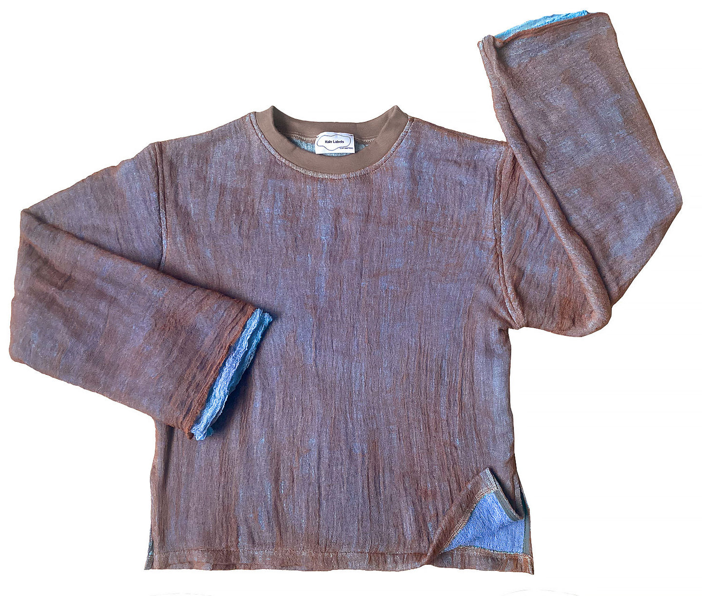 GAUZE Sweatshirt Periwinckle