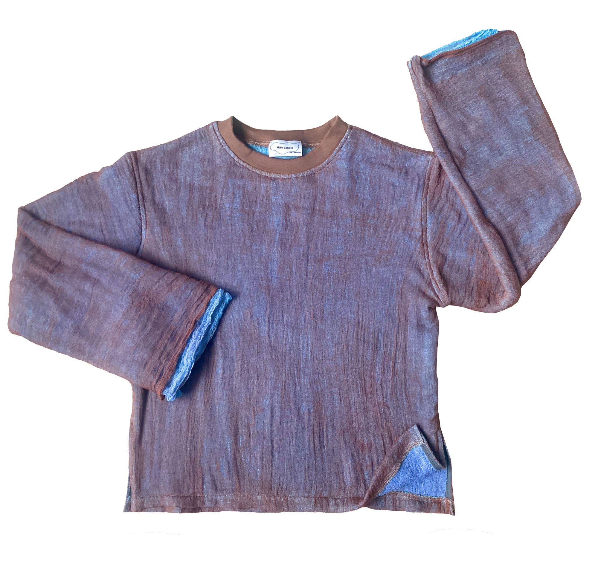 ヘイローラベルズ Halo Labels TULLE LAYERED SHIRT