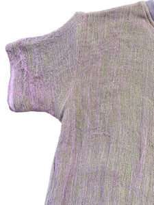 GAUZE T-SHIRT WISTERIA