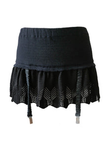 SUSPENDER SKIRT (BLACK)