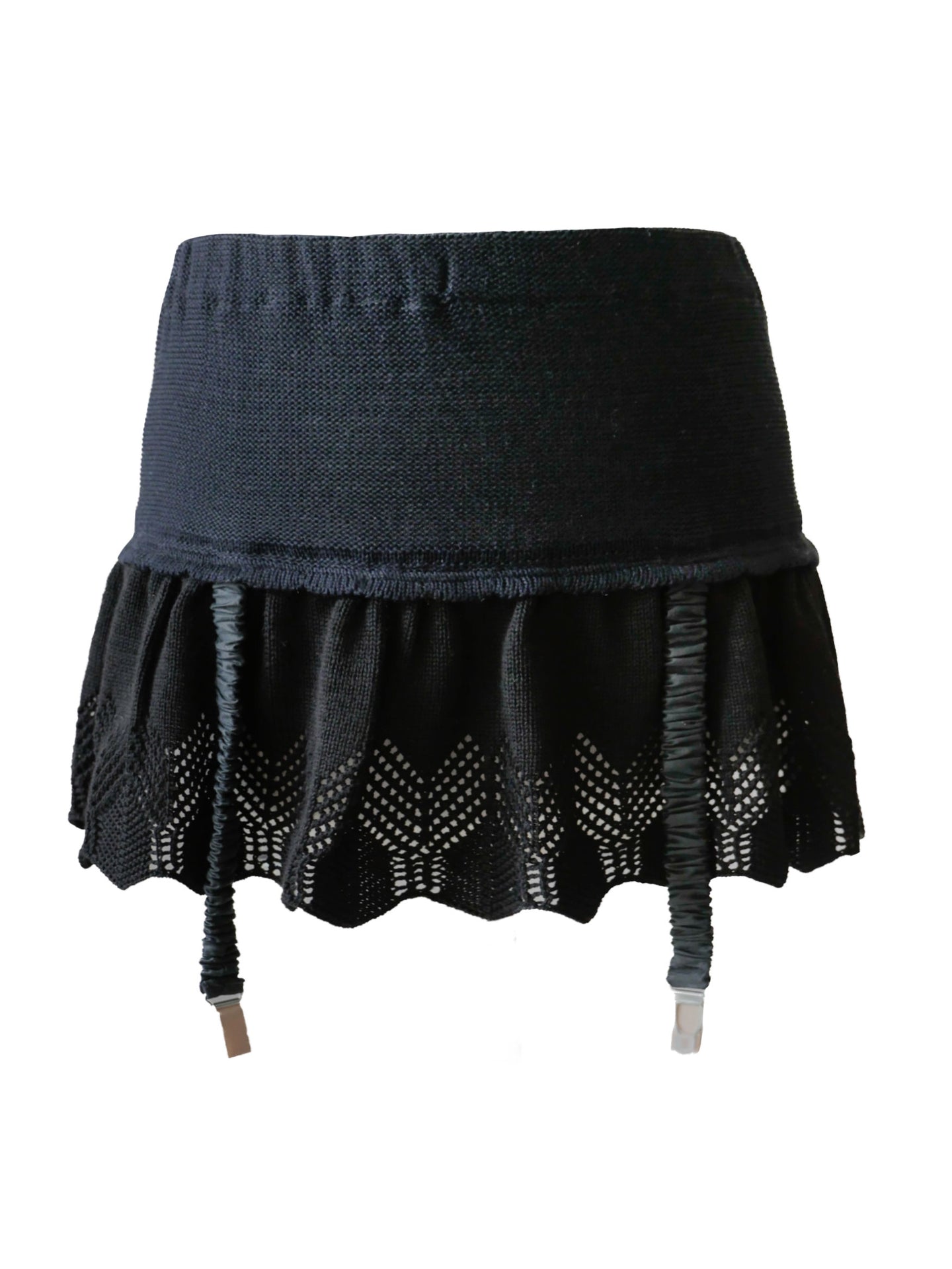 SUSPENDER SKIRT (BLACK)