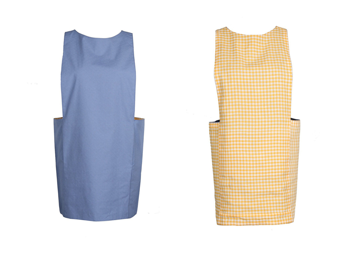 Two-sided vest dress